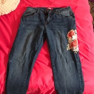 Rose Designed Jeans, Fairly New and Worn Once